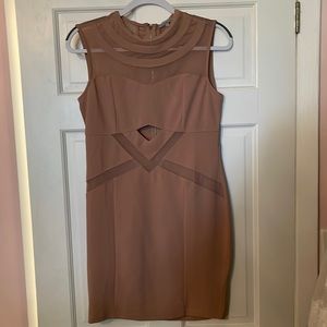 Charlotte Russe Tan/Blush Dress